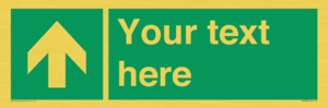 SV6288: Safe condition Custom arrow up sign