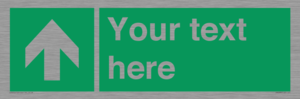 SV6288: Safe condition Custom arrow up sign