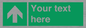 SV6288: Safe condition Custom arrow up sign