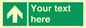SV6288: Safe condition Custom arrow up sign