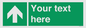 SV6288: Safe condition Custom arrow up sign