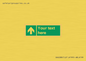 SV6288: Safe condition Custom arrow up sign