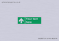 SV6288: Safe condition Custom arrow up sign