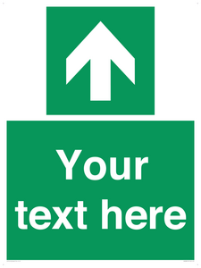 SV6288: Safe condition Custom arrow up sign