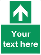 SV6288: Safe condition Custom arrow up sign
