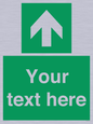 SV6288: Safe condition Custom arrow up sign