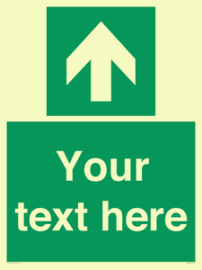 SV6288: Safe condition Custom arrow up sign