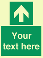 SV6288: Safe condition Custom arrow up sign