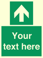 SV6288: Safe condition Custom arrow up sign