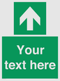 SV6288: Safe condition Custom arrow up sign