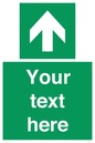SV6288: Safe condition Custom arrow up sign
