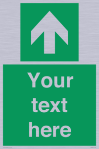SV6288: Safe condition Custom arrow up sign