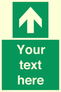 SV6288: Safe condition Custom arrow up sign