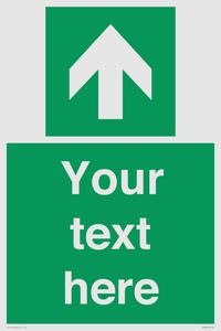 SV6288: Safe condition Custom arrow up sign