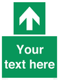 SV6288: Safe condition Custom arrow up sign