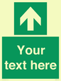 SV6288: Safe condition Custom arrow up sign