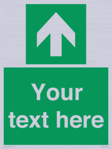 SV6288: Safe condition Custom arrow up sign