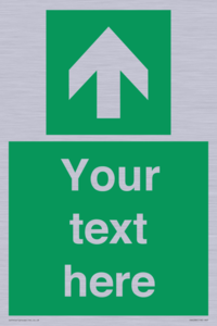 SV6288: Safe condition Custom arrow up sign
