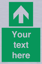 SV6288: Safe condition Custom arrow up sign