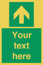 SV6288: Safe condition Custom arrow up sign