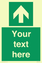 SV6288: Safe condition Custom arrow up sign