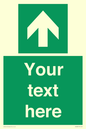 SV6288: Safe condition Custom arrow up sign