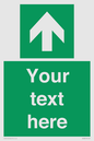 SV6288: Safe condition Custom arrow up sign