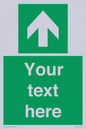 SV6288: Safe condition Custom arrow up sign