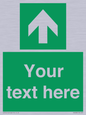 SV6288: Safe condition Custom arrow up sign