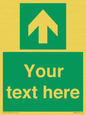 SV6288: Safe condition Custom arrow up sign