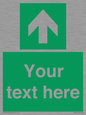 SV6288: Safe condition Custom arrow up sign