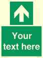 SV6288: Safe condition Custom arrow up sign