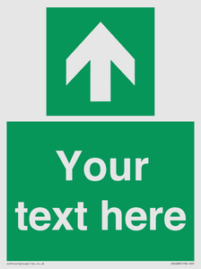 SV6288: Safe condition Custom arrow up sign