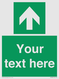 SV6288: Safe condition Custom arrow up sign