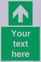 SV6288: Safe condition Custom arrow up sign