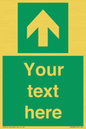 SV6288: Safe condition Custom arrow up sign