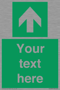 SV6288: Safe condition Custom arrow up sign