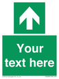 SV6288: Safe condition Custom arrow up sign