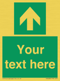 SV6288: Safe condition Custom arrow up sign