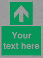 SV6288: Safe condition Custom arrow up sign