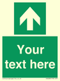 SV6288: Safe condition Custom arrow up sign