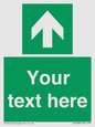 SV6288: Safe condition Custom arrow up sign