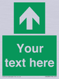 SV6288: Safe condition Custom arrow up sign