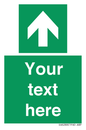 SV6288: Safe condition Custom arrow up sign