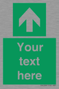SV6288: Safe condition Custom arrow up sign