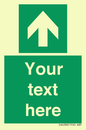 SV6288: Safe condition Custom arrow up sign