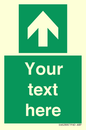 SV6288: Safe condition Custom arrow up sign