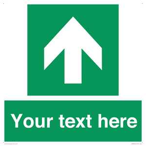 SV6288: Safe condition Custom arrow up sign