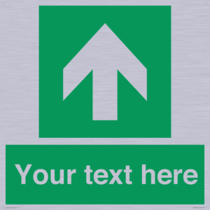 SV6288: Safe condition Custom arrow up sign