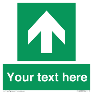 SV6288: Safe condition Custom arrow up sign